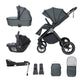 Babymore Kai Pram Pushchair - Forest Grey