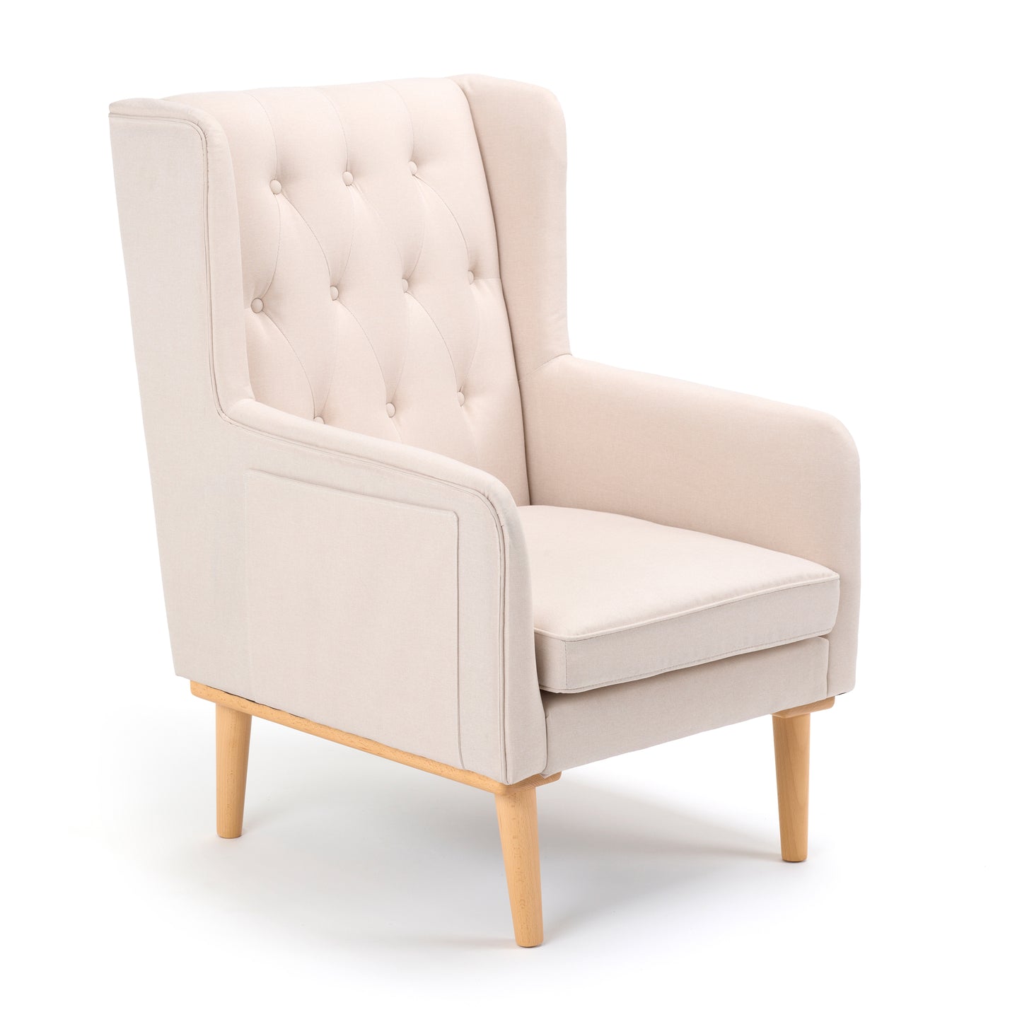 Babymore Lux Nursing Chair - Cream