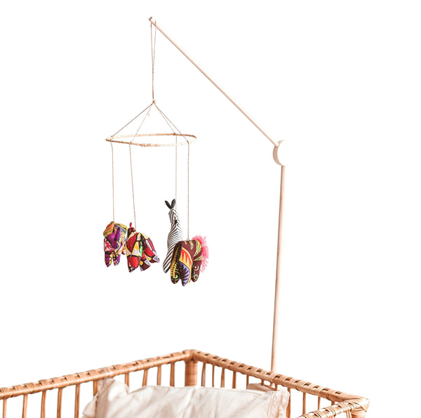 MINICAMP Wooden Baby Mobile Holder for Crib