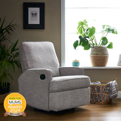 Obaby Madison Swivel Glider Recliner Chair