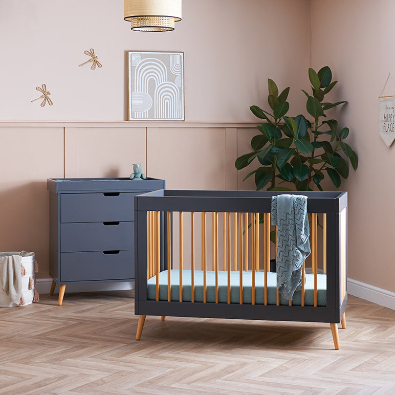 Obaby Maya Mini 2 Piece Room Set - Slate