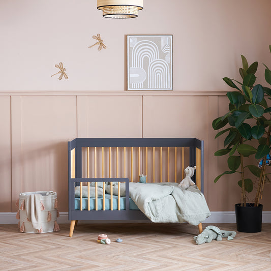 Obaby Maya Mini Cot Bed - Slate