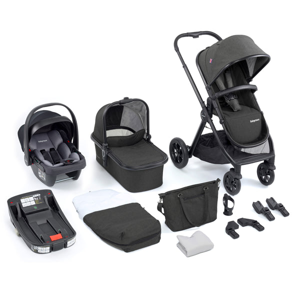 Babymore Memore V2 Travel System 13 Piece Pecan i-Size