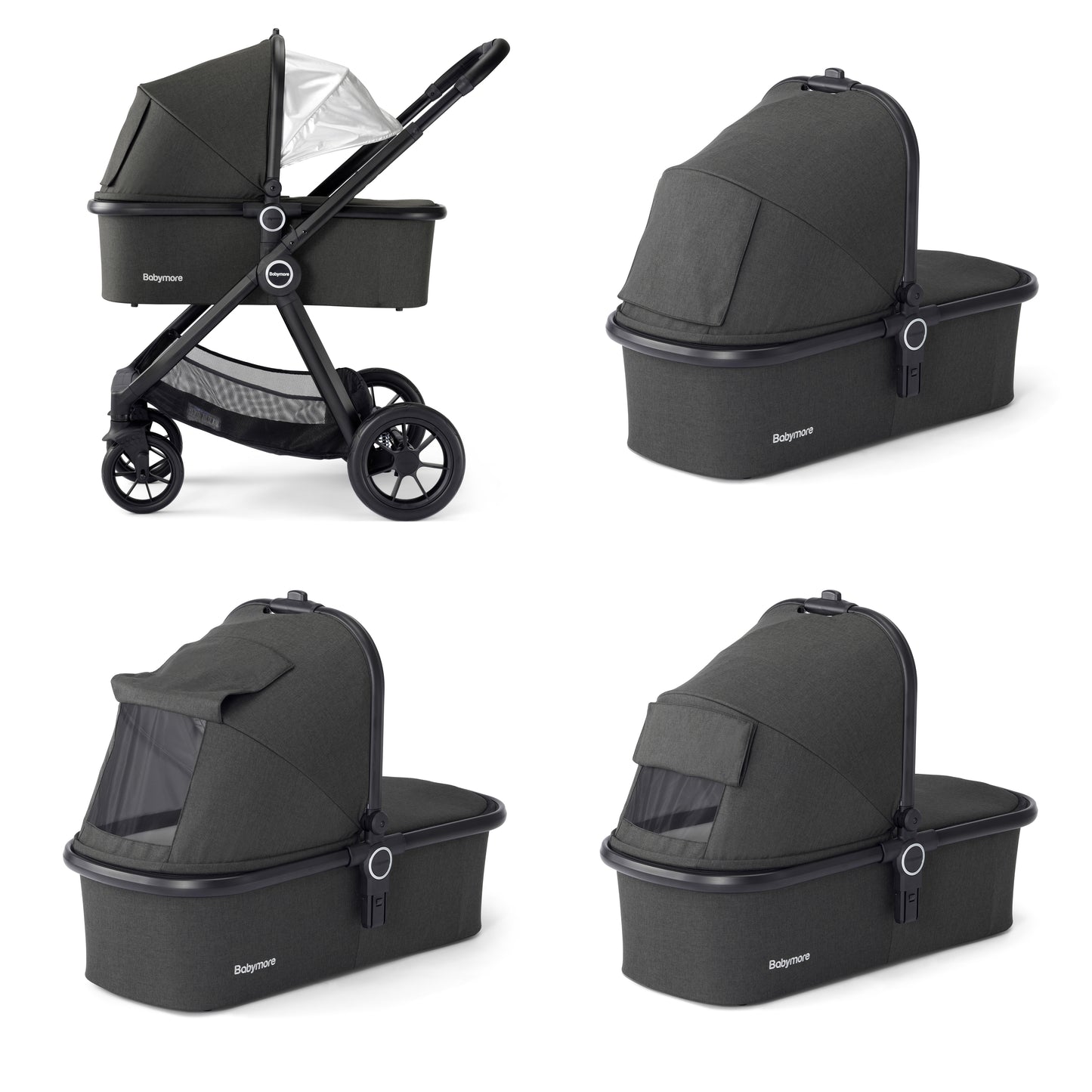 Babymore Memore V2 Travel System 13 Piece Pecan i-Size