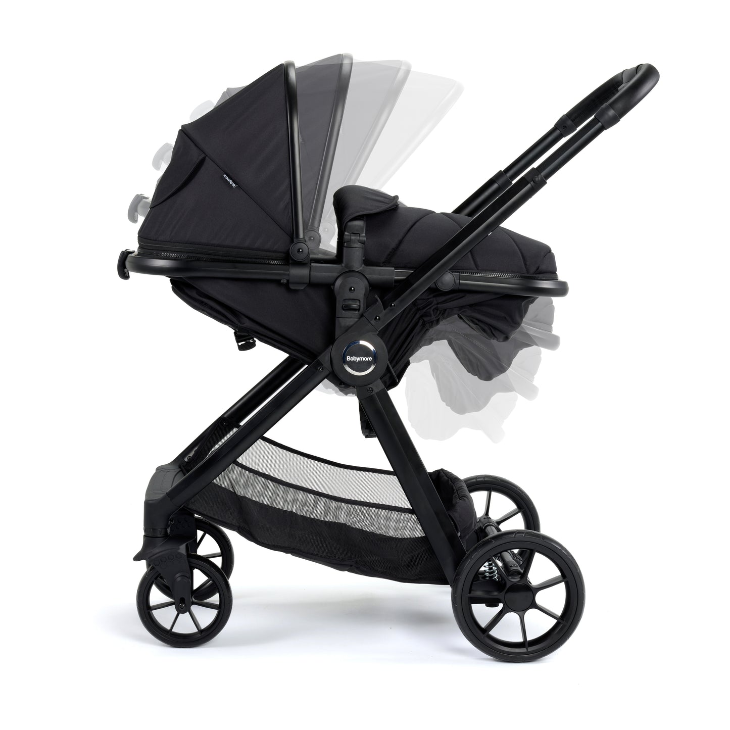 Babymore Mimi Pram Pushchair - Black