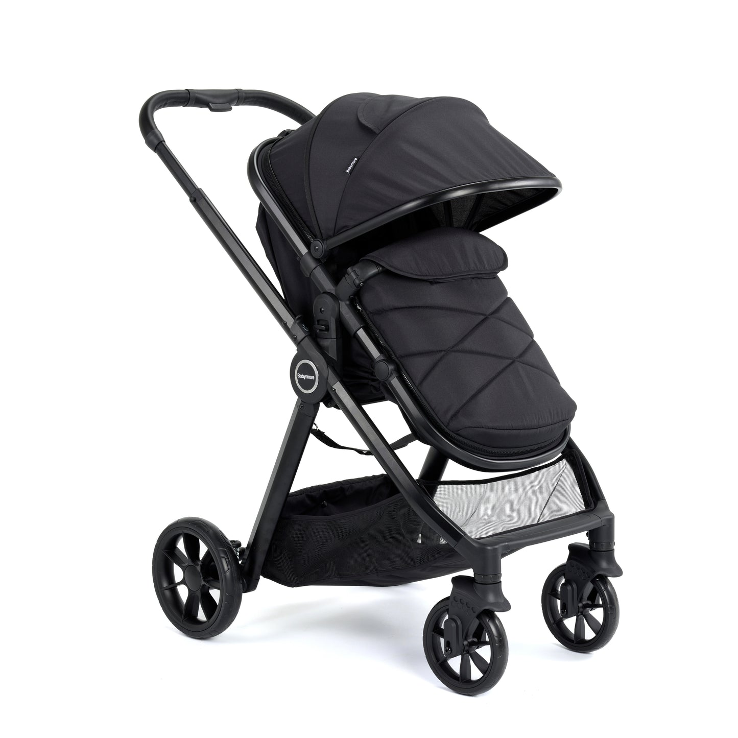 Babymore Mimi Pram Pushchair - Black