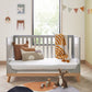 Babymore Mona Cot Bed - Grey