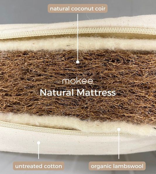 moKee Natural Cotbed Mattress