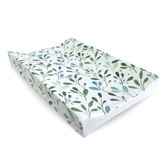 Clair De Lune Olive Anti-Roll Wedge Changing Mat