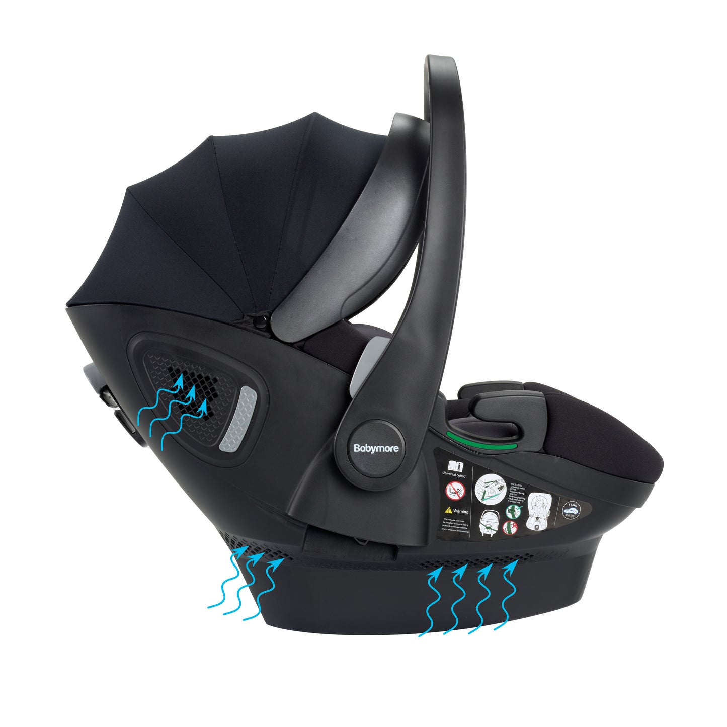 Babymore Pecan I-Size Baby Car Seat