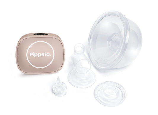 Pippeta LED Wearable Hands Free Breast Pump - Ash Rose