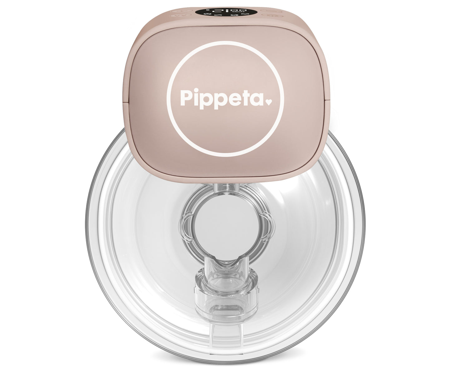 Pippeta LED Wearable Hands Free Breast Pump - Sea Salt