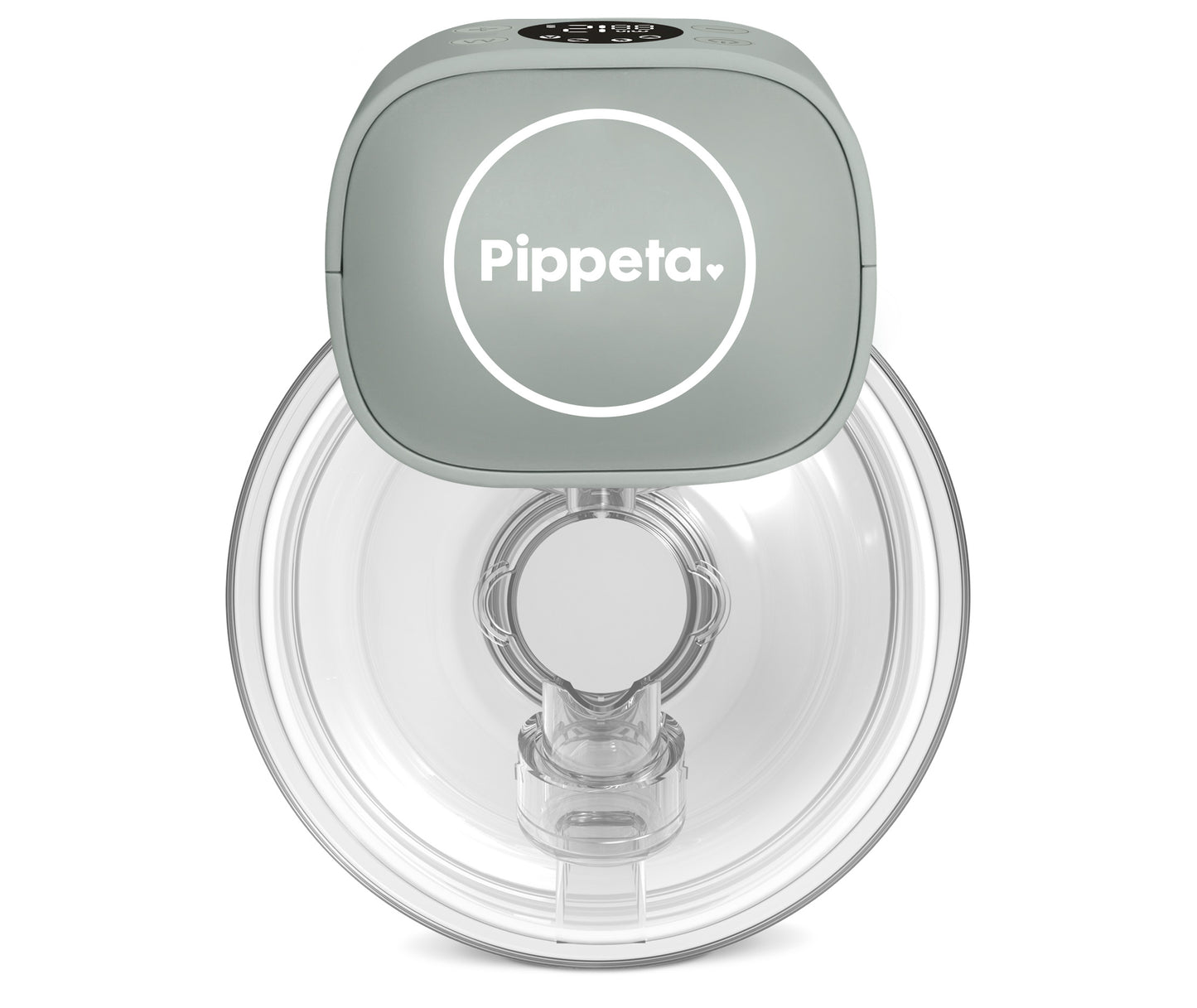 Pippeta LED Wearable Hands Free Breast Pump - Ash Rose