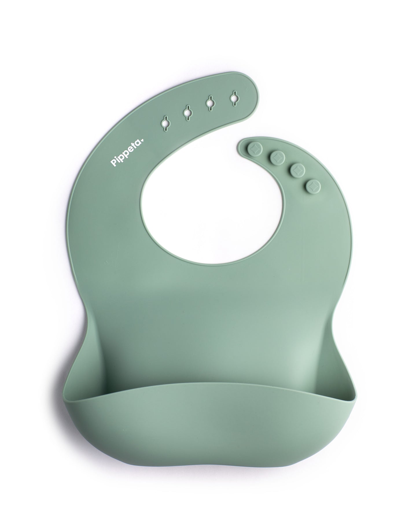 Pippeta Silicone Bib - Ash Rose