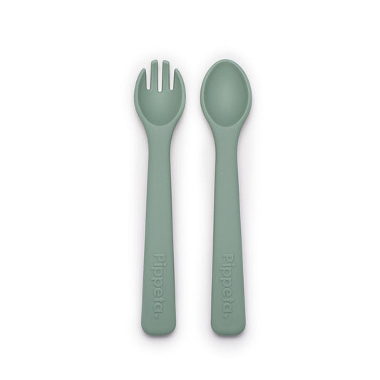 Pippeta Silicone Spoon & Fork