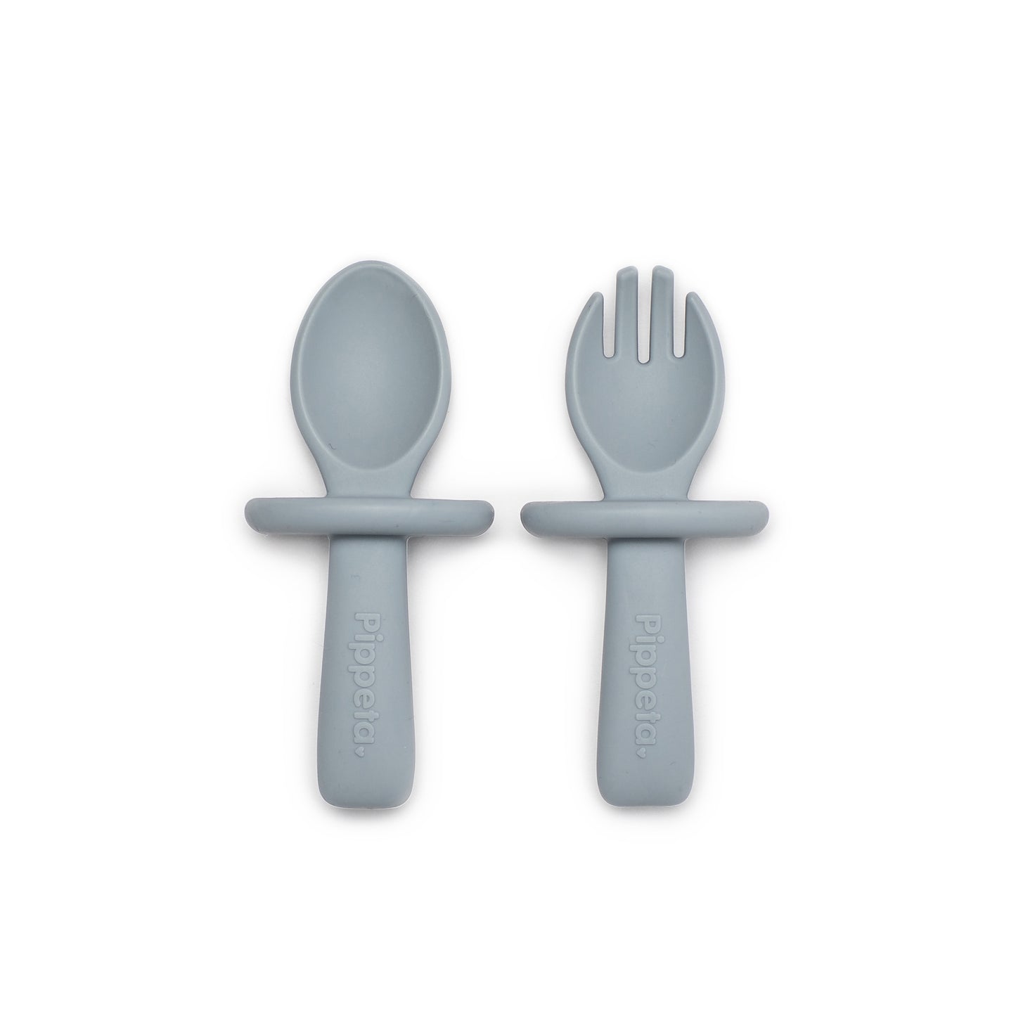 Pippeta My 1st Spoon & Fork - Sky Blue