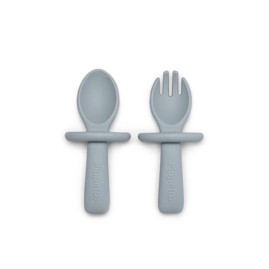 Pippeta My 1st Spoon & Fork - Sea Salt