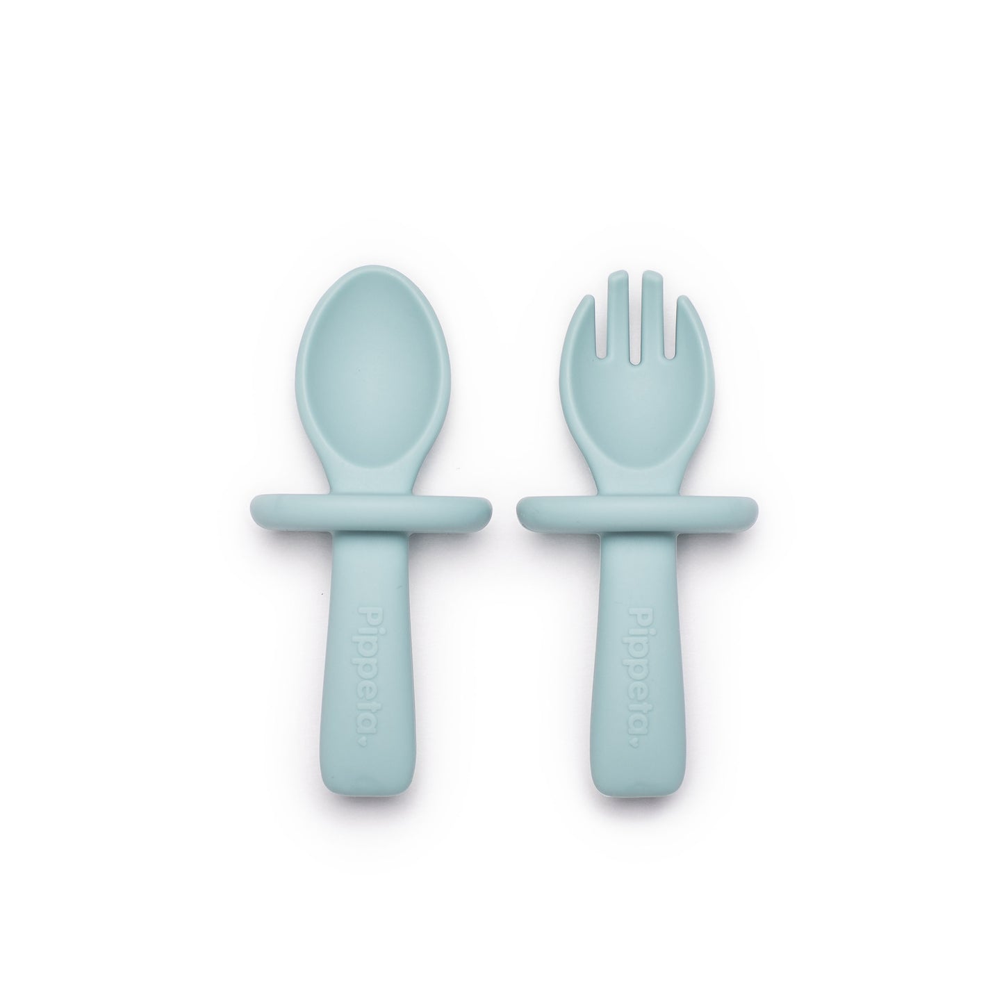 Pippeta My 1st Spoon & Fork - Sky Blue