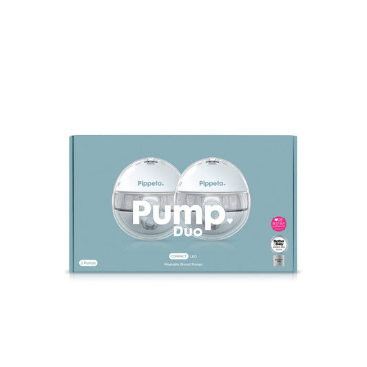 Pippeta Compact LED | Handsfree Breast Pump - 2 Pack