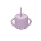 Pippeta Silicone Cup & Straw - Ash Rose