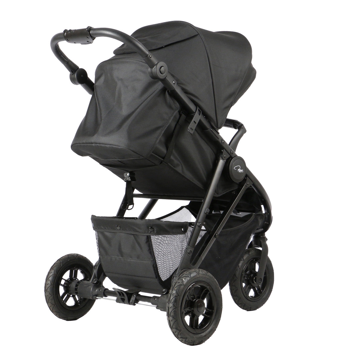 Roma Atlas 3 Wheel Prams - Jet Black