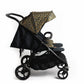 Roma Gemini² Double Stroller - Khaki Leopard