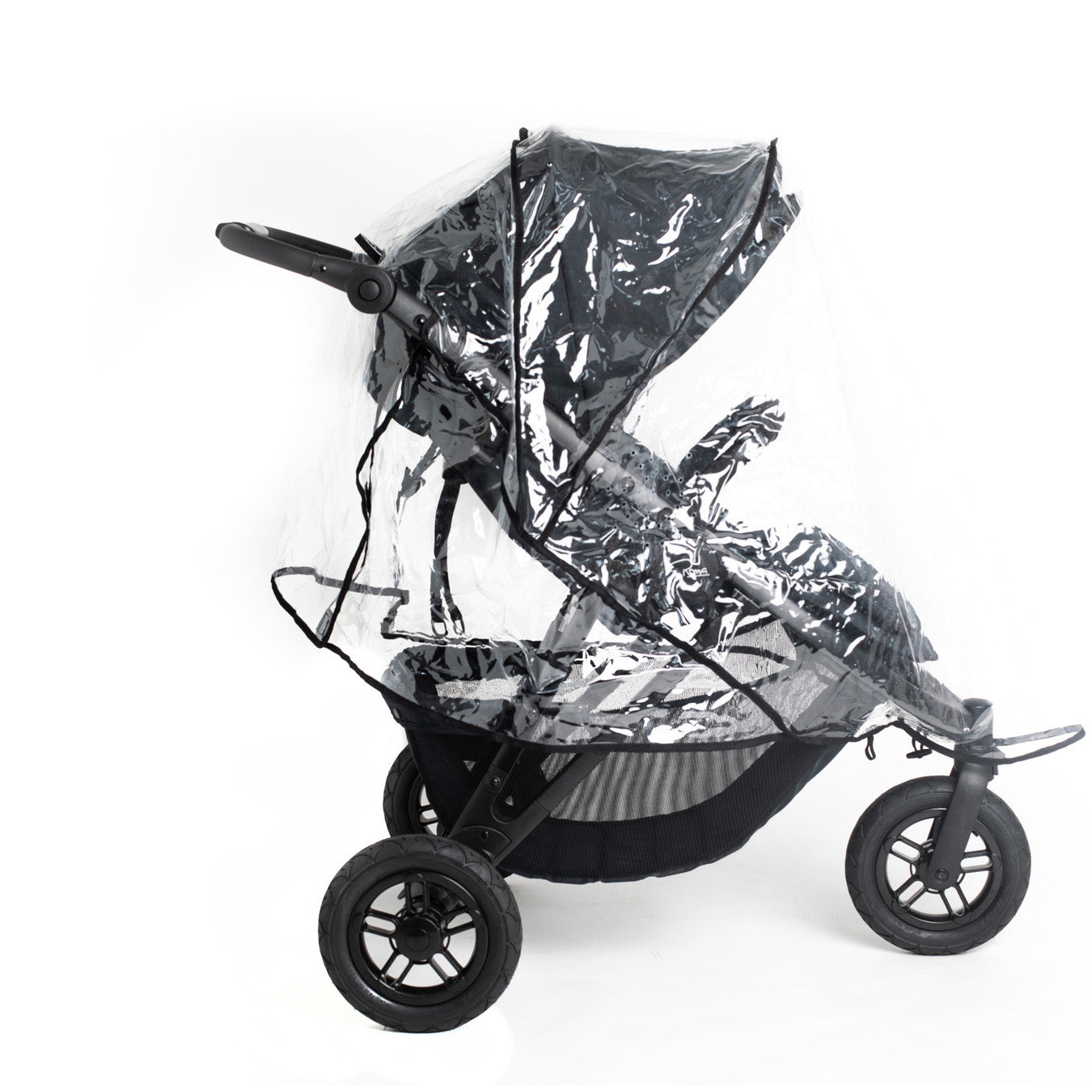 Roma Atlas 3 Wheel Prams - Jet Black