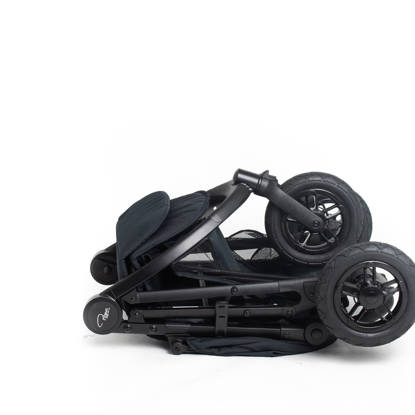 Roma Atlas 3 Wheel Prams - Jet Black