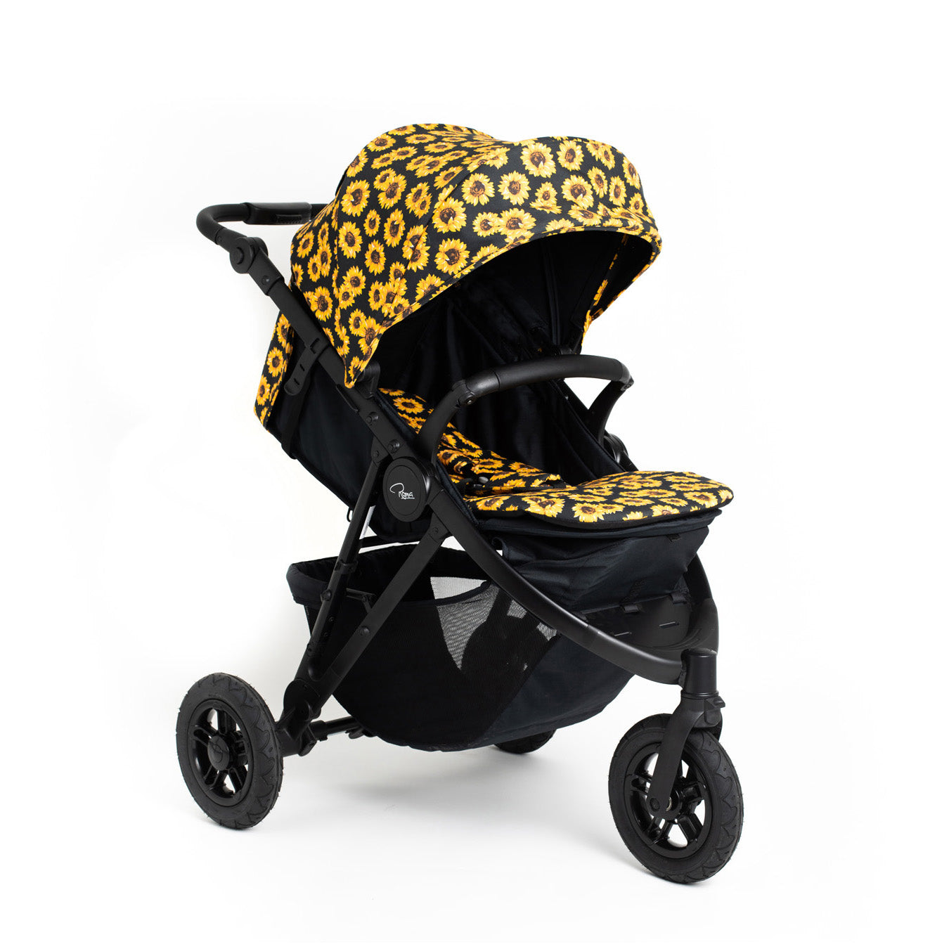 Roma Atlas 3 Wheel Pram - Sunflower