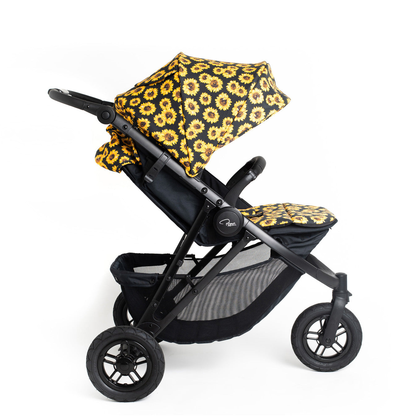 Roma Atlas 3 Wheel Pram - Sunflower