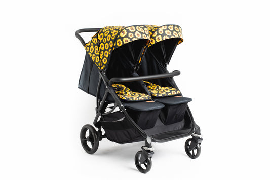 Roma Gemini² Double Stroller - Sunflower