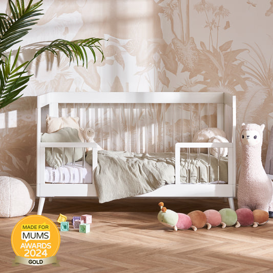 Obaby Maya Cot Bed - Acrylic