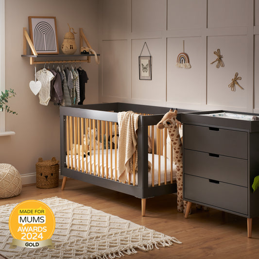 Obaby Maya 2 Piece Room Set - Slate