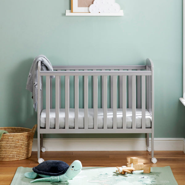 Babymore Space Saver Cot -  Grey