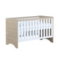 Babymore Veni Cot Bed - Oak White