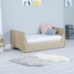 Babymore Veni Cot Bed - Oak