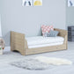 Babymore Veni Cot Bed - Oak White