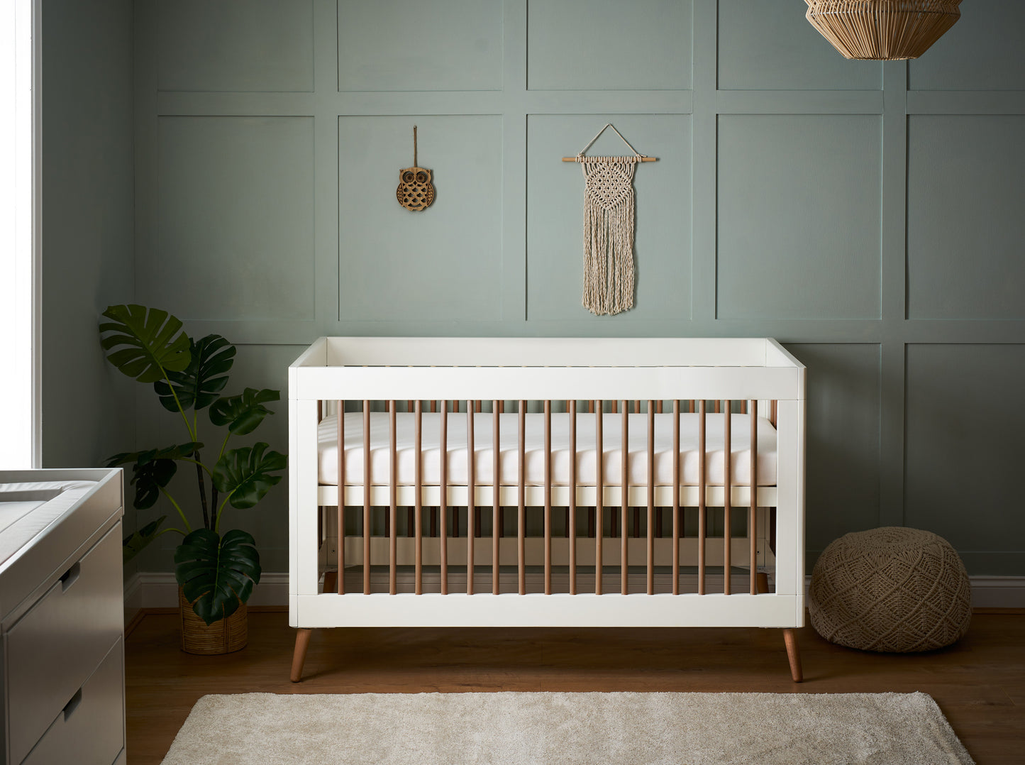 Obaby Maya Cot Bed - Acrylic