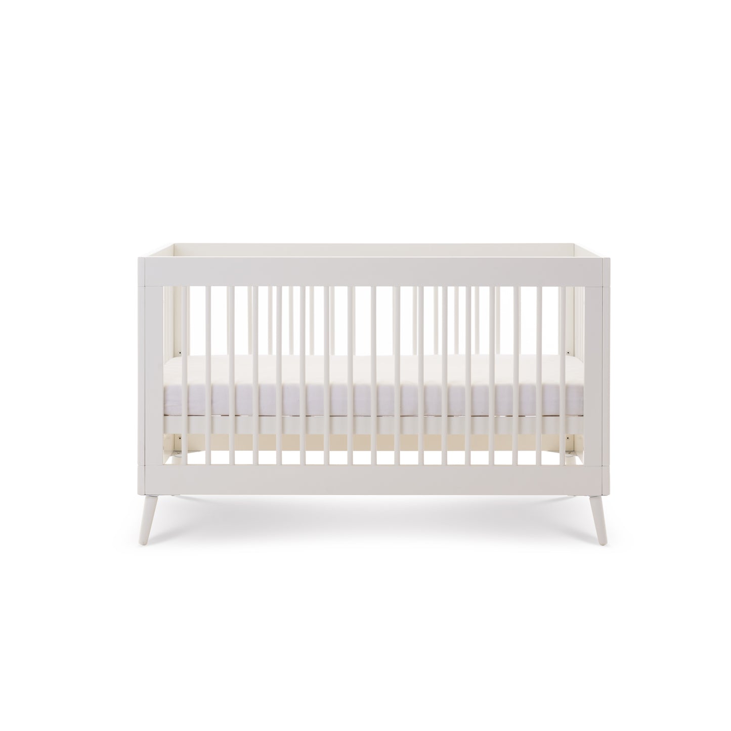 Obaby Maya Cot Bed - Nordic White