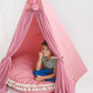 MINICAMP Fairy Kids Play Tent With Tulle in Rose