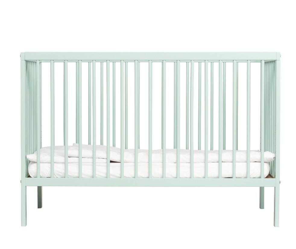 moKee Mini Cot Bed - White Beech