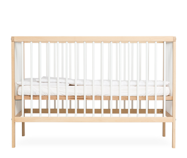 moKee Mini Cot Bed - White Beech