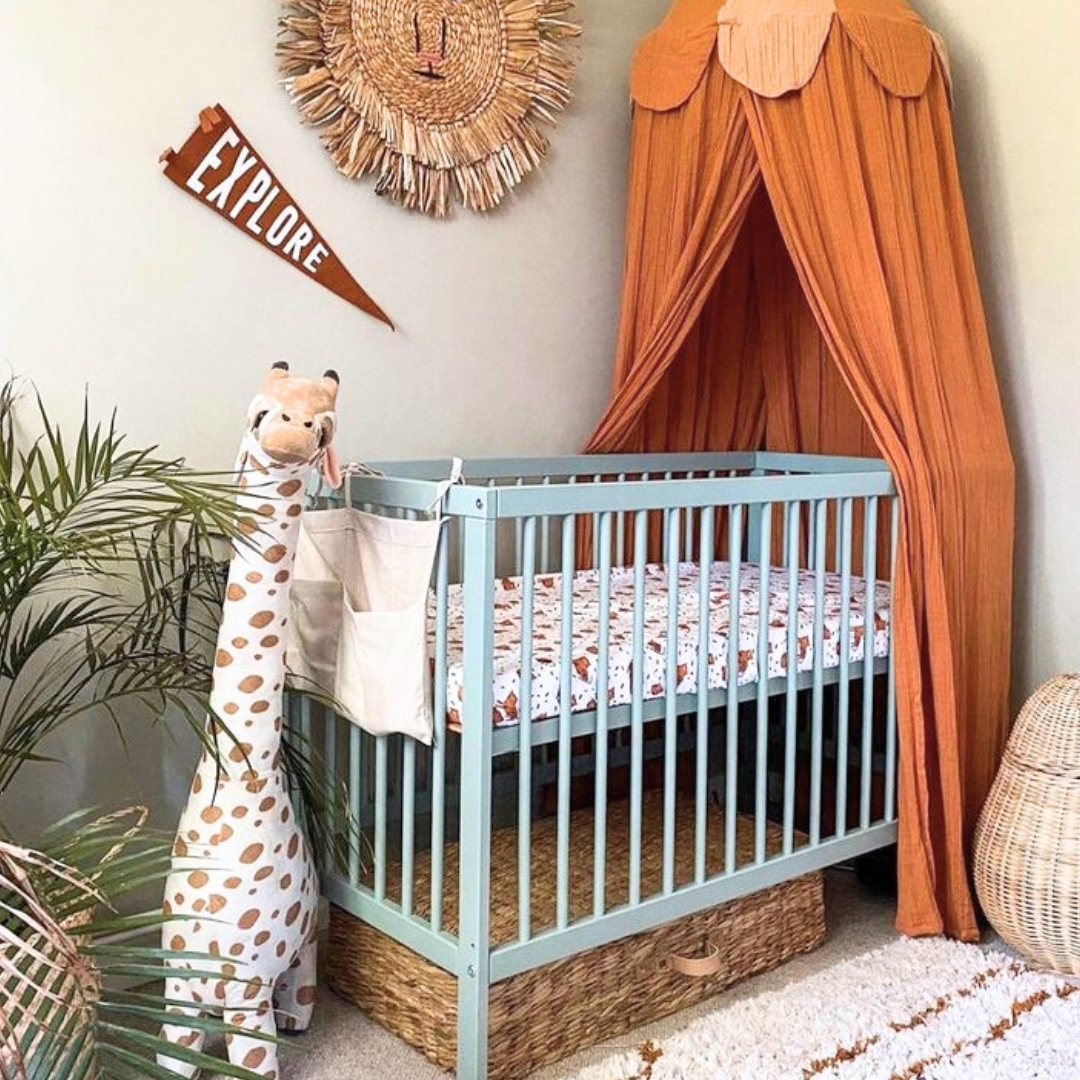 moKee Mini Cot Bed - Stone Teal