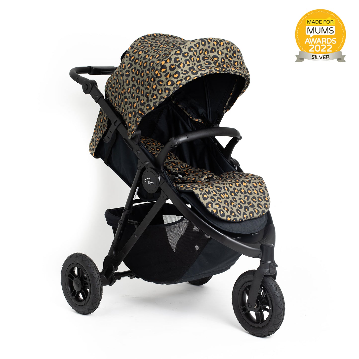 Roma Atlas 3 Wheel Prams - Jet Black